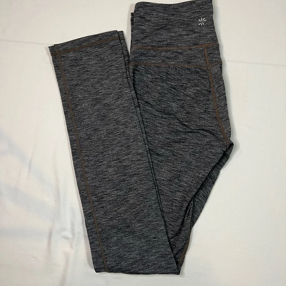 Athleta Yoga Pants Hidden pocket, Heather‎ Gray, sz: Small